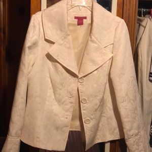 Cream blazer